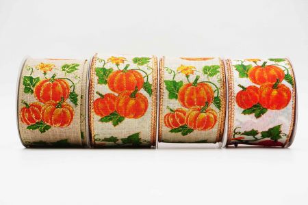 Autumn Pumpkin Ribbon - Autumn Pumpkins Ribbon